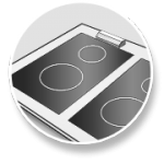 Induktionskogeflader